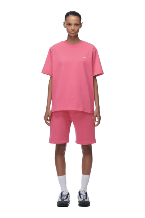 T-SHIRT HOT PINK(T Shirt Hot Pink) -Simple Daily Wear Store 2673x4009px 0233 6PM ECOM Look 10 0199 min