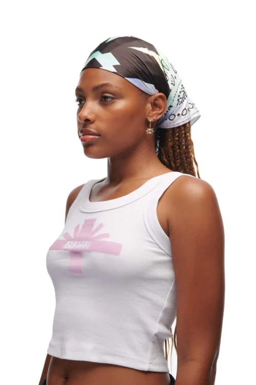 LOGO BANDANA(Logo Bandana) -Simple Daily Wear Store 46PM vVERTABRAE Look 27 Beany black 0708