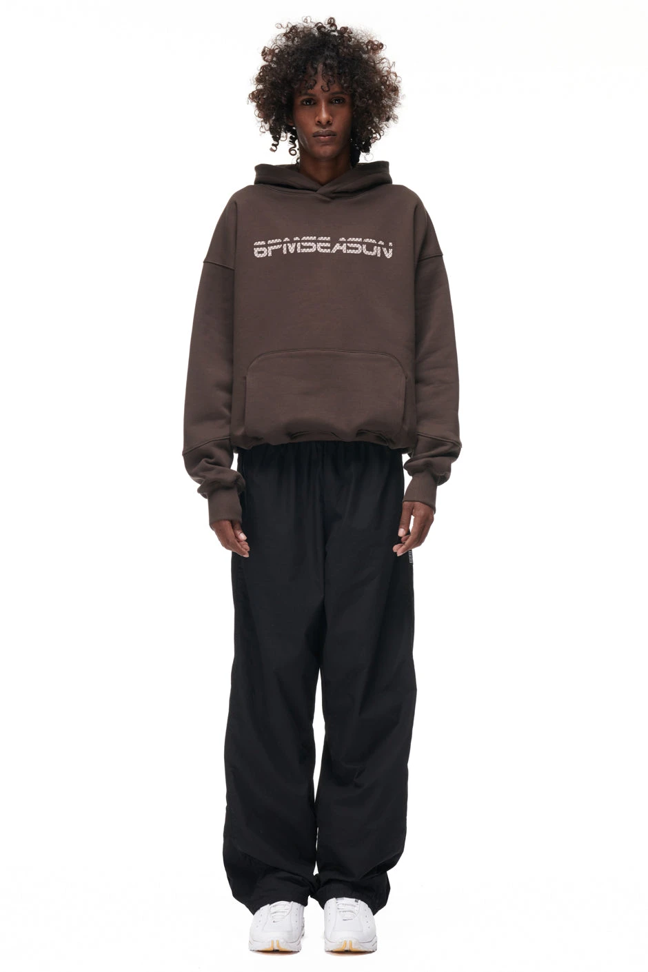 TILES HOODIE BROWN(Hoodie Brown) 1 TILES HOODIE BROWN(Hoodie Brown)