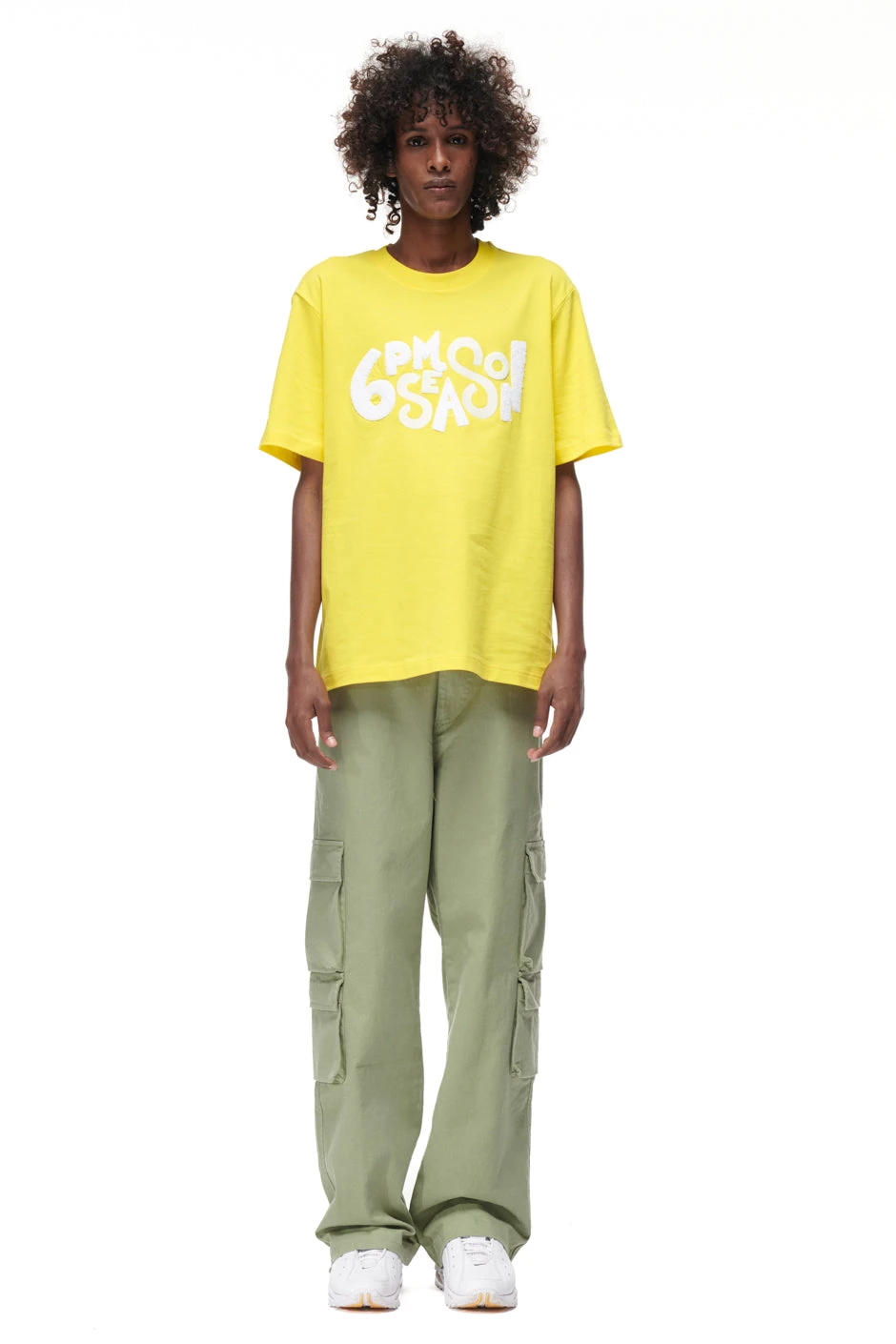 PLAY T-SHIRT YELLOW(T Shirt Logo Mix Yellow) 1 PLAY T-SHIRT YELLOW(T Shirt Logo Mix Yellow)