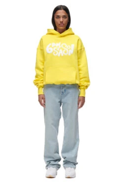 PLAY HOODIE YELLOW(Hoodie Yellow) -Simple Daily Wear Store 6PM ECOM Look 06 female 2462
