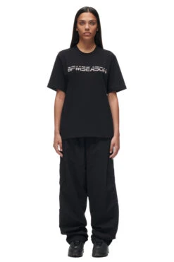 TILES T-SHIRT BLACK(Logo T Shirt Black) -Simple Daily Wear Store 6PM ECOM Look 08 female 2808