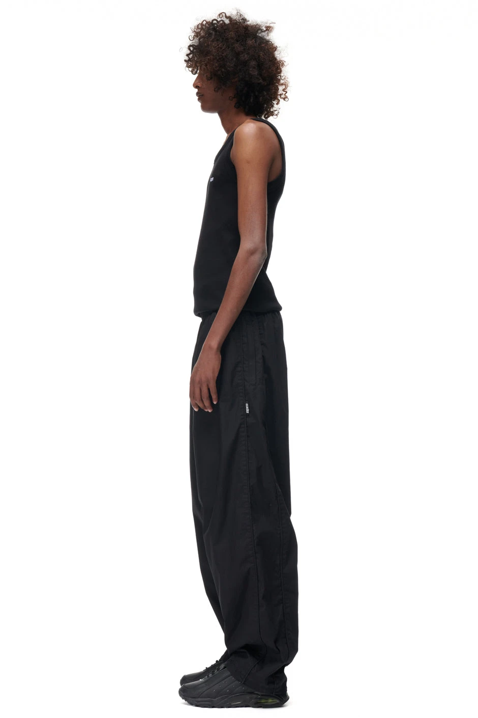 TRACKPANTS BLACK(Poplin Pants Black 1) 2 TRACKPANTS BLACK(Poplin Pants Black 1) - Image 2