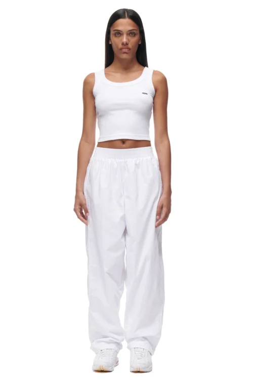 TRACKPANTS WHITE(Poplin Pants White) -Simple Daily Wear Store 6PM ECOM Look 15 female 2384