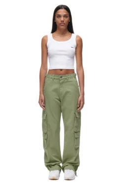 CARGO PANTS GREEN(Cargo Pants Green) 9 CARGO PANTS GREEN(Cargo Pants Green) -Simple Daily Wear Store 6PM ECOM Look 17 female 2613