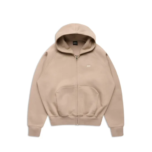 ZIP HOODIE MOCCA CREAM(Zip Hoodie Mocca Cream)