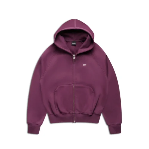 ZIP HOODIE PLUM(Zip Hoodie Plum)