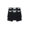 BOXER SHORTS BLACK (2-PACK)(Boxer Shorts Black)