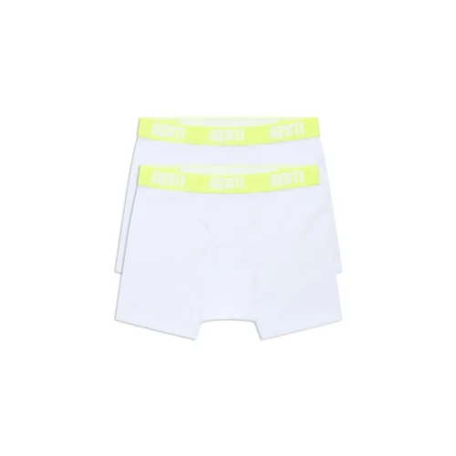 BOXER SHORTS WHITE/LEMON (2-PACK)(Boxer Shorts White Lemon 2 Pack)