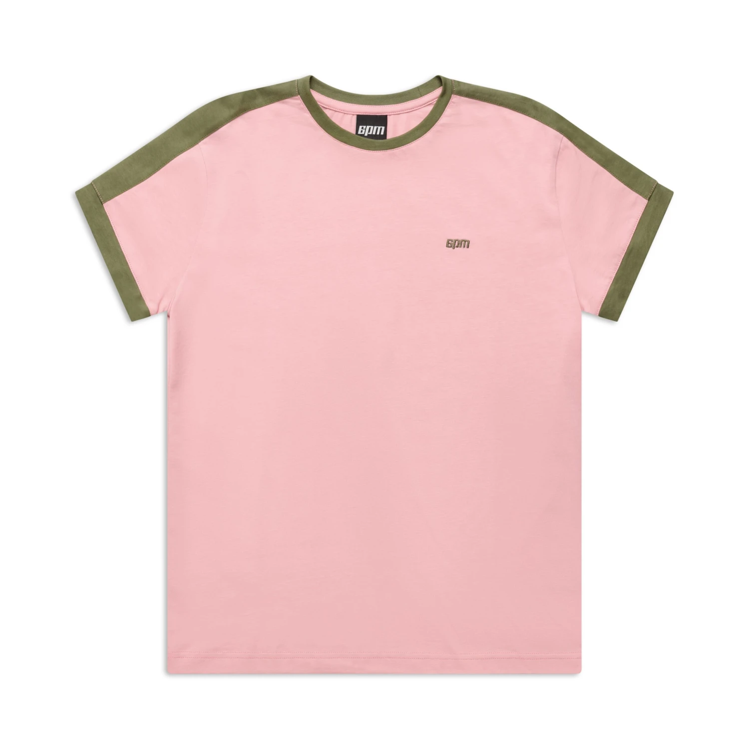 SLIM FIT RINGER TEE PINK(Slim Fit Ringer Tee Pink) 1 SLIM FIT RINGER TEE PINK(Slim Fit Ringer Tee Pink)