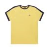 SLIM FIT RINGER TEE YELLOW(Slim Fit Ringer Tee Yellow)