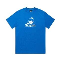 APPLE BOY TEE BLUE(Apple Boy Tee Blue)