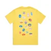BANANA STICKER TEE YELLOW(Banana Sticker Tee Yellow)