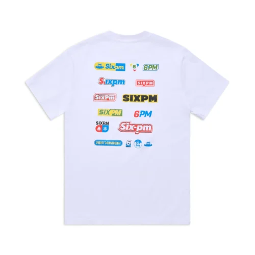 MULTI LOGO TEE WHITE(Multi Logo Tee White)