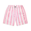 STRIPED SWIM SHORTS WHITE/PINK(Striped Swim Shorts White Pink)