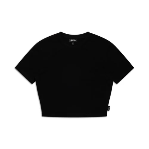WMNS CROPPED T-SHIRT BLACK(Wmns Cropped T Shirt Black)