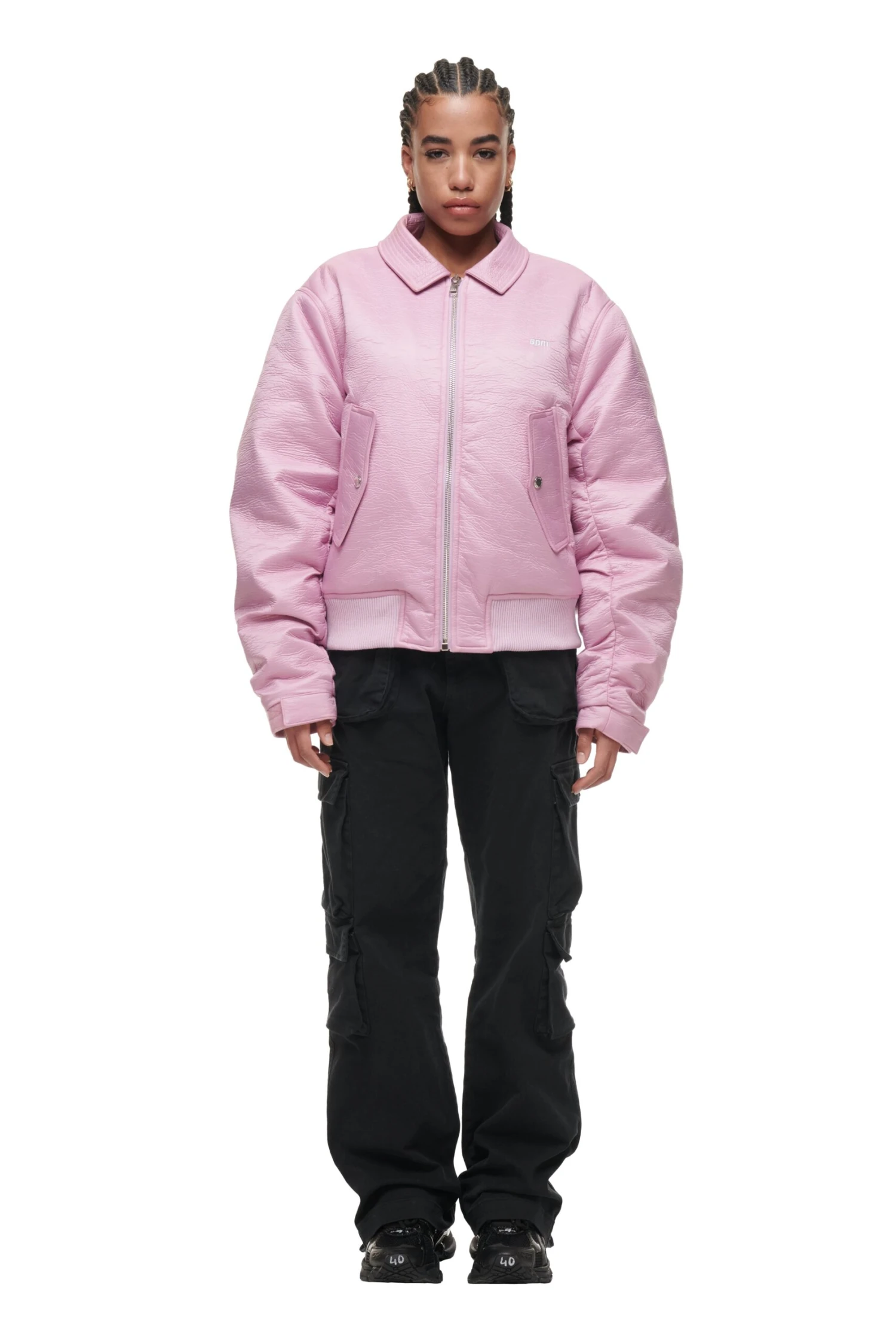 BOMBER JACKET PINK(Bomber Jacket Pink) 4 BOMBER JACKET PINK(Bomber Jacket Pink) - Image 4
