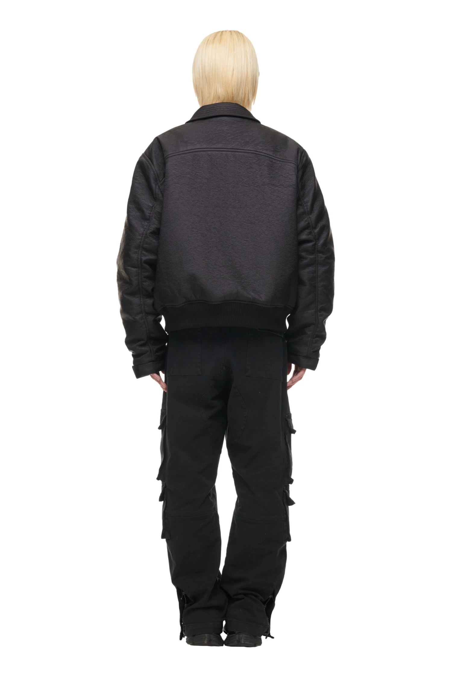 BOMBER JACKET BLACK(Bomber Jacket Black) 3 BOMBER JACKET BLACK(Bomber Jacket Black) - Image 3