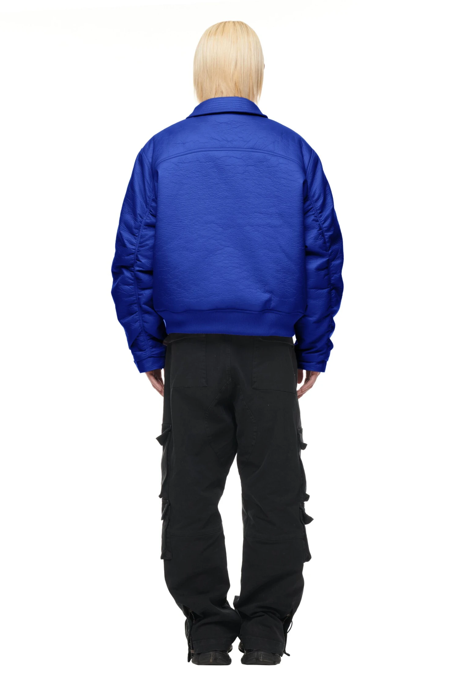 BOMBER JACKET BLUE(Bomber Jacket Blue) 3 BOMBER JACKET BLUE(Bomber Jacket Blue) - Image 3