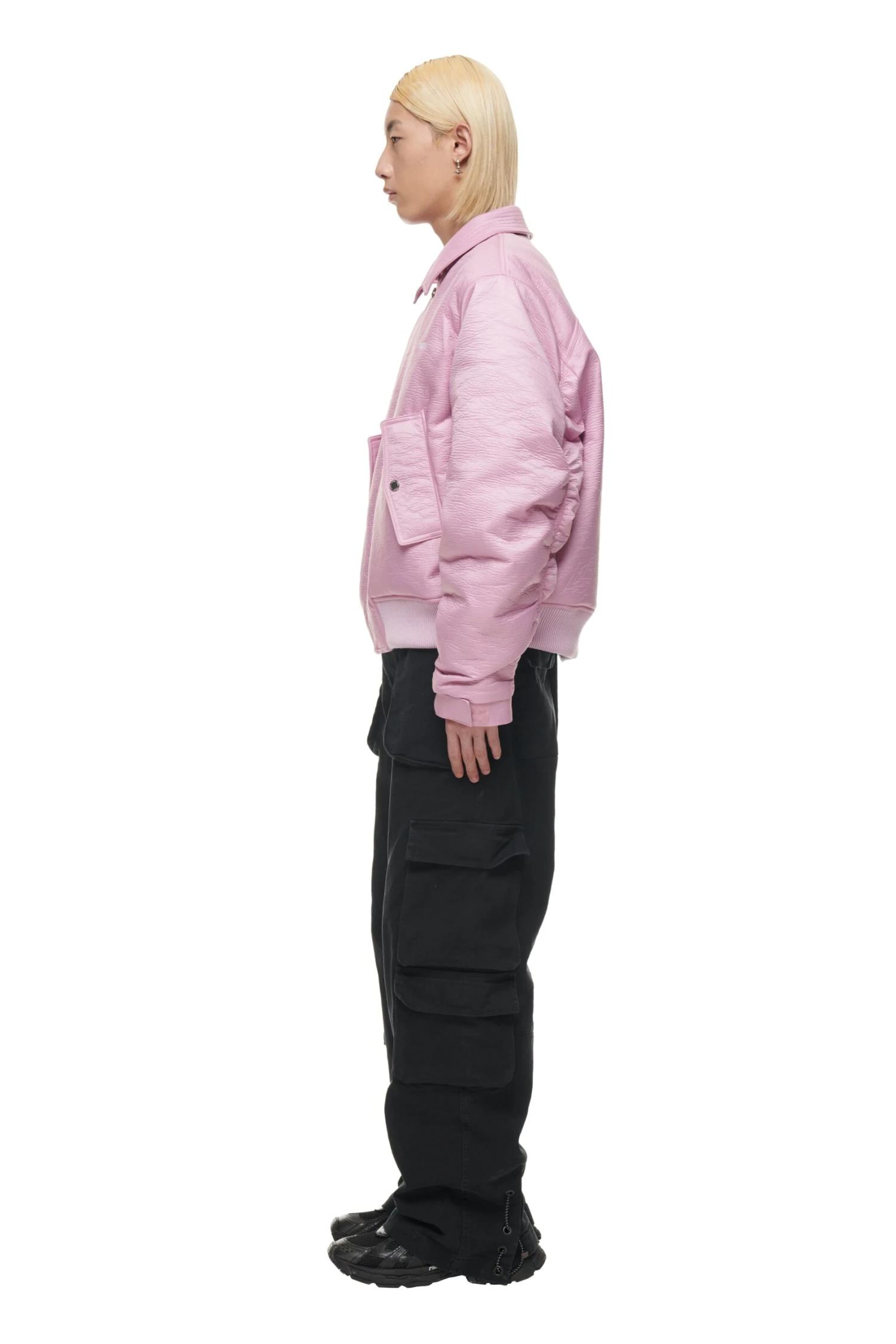 BOMBER JACKET PINK(Bomber Jacket Pink) 2 BOMBER JACKET PINK(Bomber Jacket Pink) - Image 2