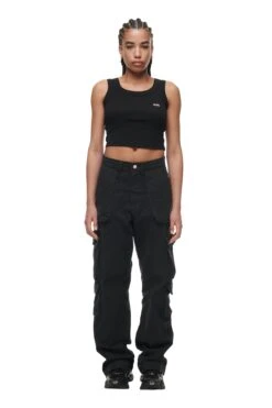 CARGO PANTS BLACK(Cargo Pants Black) -Simple Daily Wear Store 6PM ABOUT YOU Look 03 Female ECOM 0965 e90c3593 1d76 497f b373 9f877f5744c4