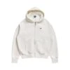ZIP HOODIE COCONUT WHITE(Zip Hoodie Coconut White)