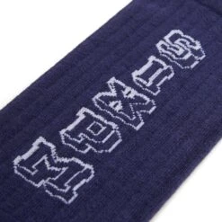 COLLEGE SOCKS GREY BLUE(College Socks Grey Blue) -Simple Daily Wear Store 6PM Hose85