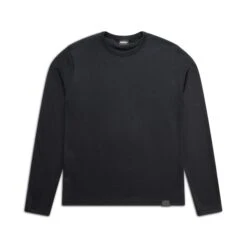 6PM+ SLIM FIT LONGSLEEVE FADED BLACK(6pm Slim Fit Longsleeve Faded Black)