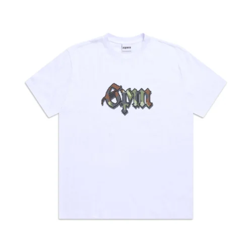 OLD ENGLISH CAMO TEE WHITE(Old English Camo Tee White)