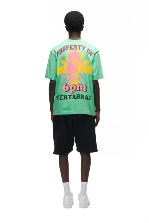 HOT YOGA T-SHIRT GREEN(Hot Yoga T Shirt Green) -Simple Daily Wear Store 6PM vVERTABRAE Look 14 Tshirt Male mint 0413