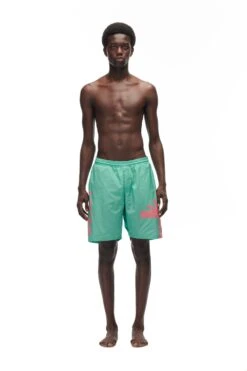 LOGO BATHING SHORTS GREEN(Logo Bathing Shorts Green)