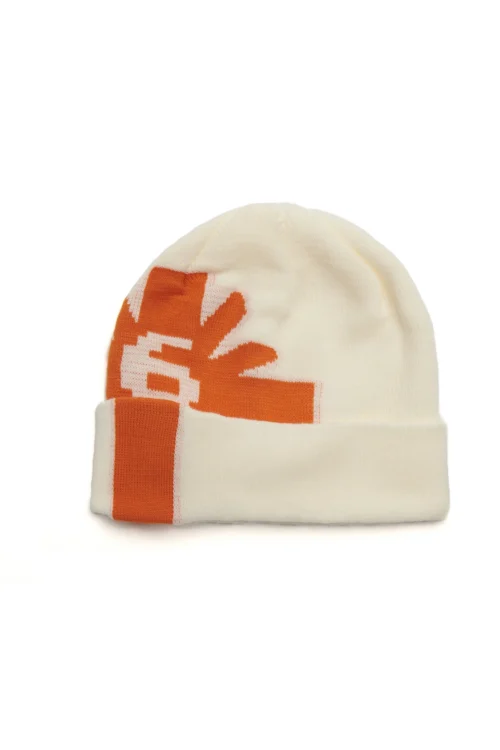 LOGO BEANIE CREAM(Logo Beanie Cream)
