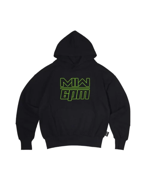 LOGO HOODIE BLACK(Logo Hoodie Black Black)