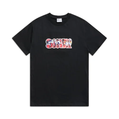 SLAWN SIGNATURE TEE BLACK(Slawn Signature Tee Black)