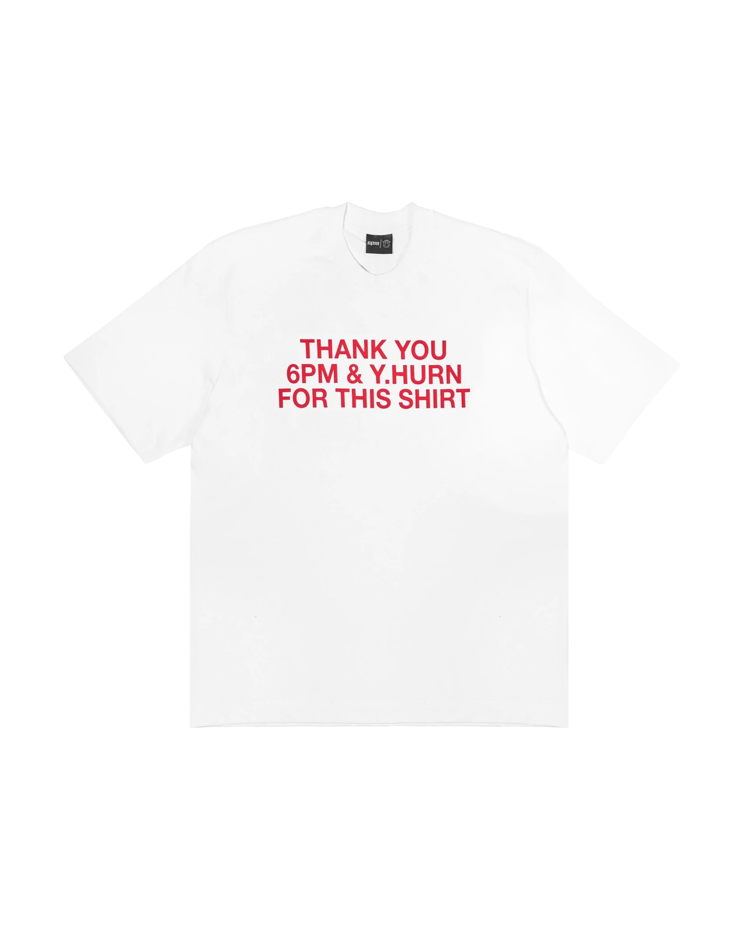 THANK YOU T-SHIRT WHITE(Tshirt Thank You White) 1 THANK YOU T-SHIRT WHITE(Tshirt Thank You White)