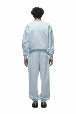 CREWNECK ICE BLUE(Crewneck Ice Blue) -Simple Daily Wear Store crewneck ice blue 3