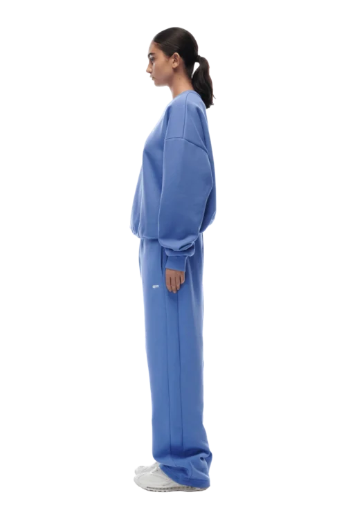 CREWNECK PERSIAN BLUE(23n04 1200 359 Crewn) -Simple Daily Wear Store crewneck persian blue 5 min