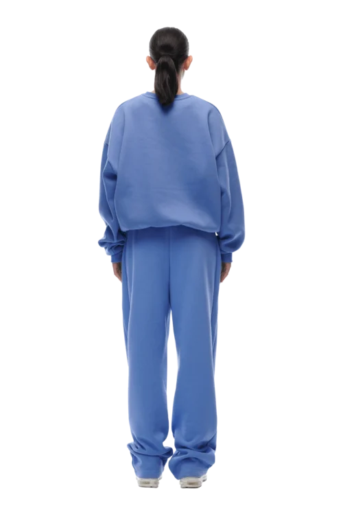 CREWNECK PERSIAN BLUE(23n04 1200 359 Crewn) -Simple Daily Wear Store crewneck persian blue 6 min