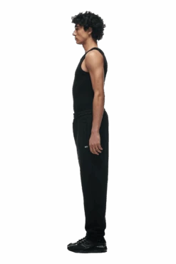 CUFF JOGGER BLACK(Cuff Jogger Black) -Simple Daily Wear Store cuffed jogger black2 min