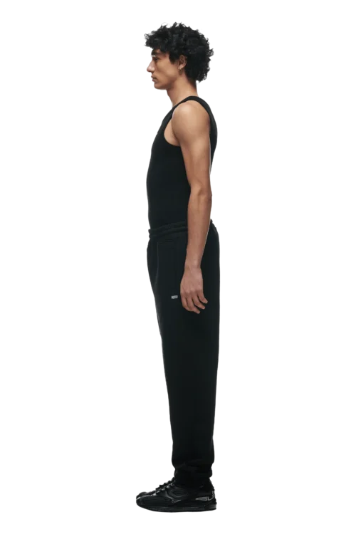 CUFF JOGGER BLACK(Cuff Jogger Black) -Simple Daily Wear Store cuffed jogger black2 min