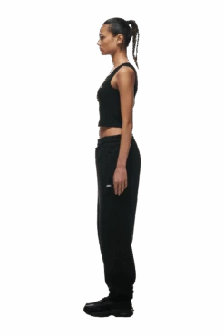 CUFF JOGGER BLACK(Cuff Jogger Black) -Simple Daily Wear Store cuffed jogger black5 min