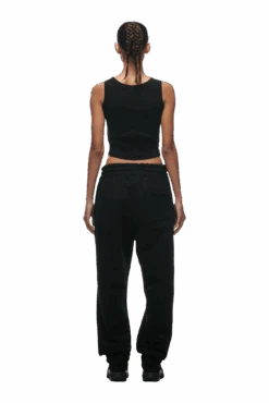 CUFF JOGGER BLACK(Cuff Jogger Black) -Simple Daily Wear Store cuffed jogger black6 min