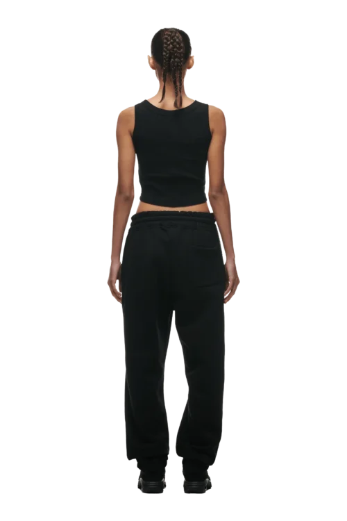 CUFF JOGGER BLACK(Cuff Jogger Black) -Simple Daily Wear Store cuffed jogger black6 min