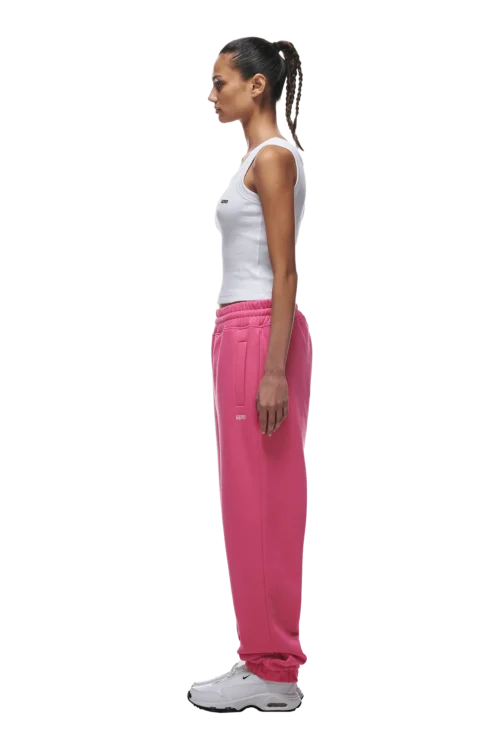 CUFF JOGGER HOT PINK(Cuff Jogger Hot Pink) 12 CUFF JOGGER HOT PINK(Cuff Jogger Hot Pink) -Simple Daily Wear Store cuffed jogger hot pink5 min