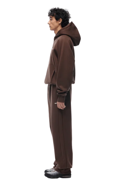 HOODIE CHOCOLATE BROWN(23n05 1100 907 Hlogo) 9 HOODIE CHOCOLATE BROWN(23n05 1100 907 Hlogo) -Simple Daily Wear Store hoodie brown 2 min