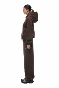 HOODIE CHOCOLATE BROWN(23n05 1100 907 Hlogo) 12 HOODIE CHOCOLATE BROWN(23n05 1100 907 Hlogo) -Simple Daily Wear Store hoodie brown 5 min