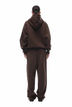 HOODIE CHOCOLATE BROWN(23n05 1100 907 Hlogo) 13 HOODIE CHOCOLATE BROWN(23n05 1100 907 Hlogo) -Simple Daily Wear Store hoodie brown 6 min