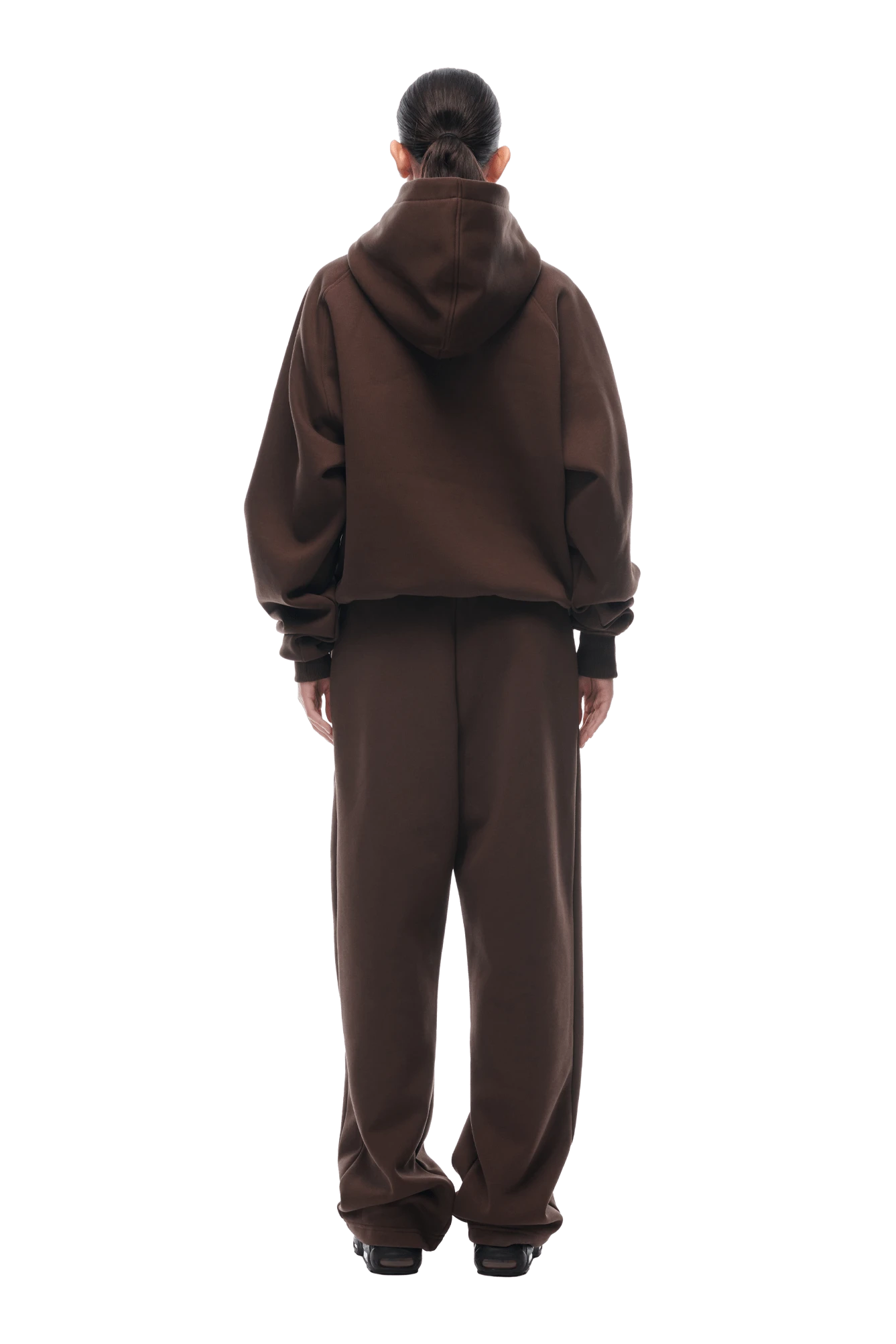 HOODIE CHOCOLATE BROWN(23n05 1100 907 Hlogo) 7 HOODIE CHOCOLATE BROWN(23n05 1100 907 Hlogo) - Image 7