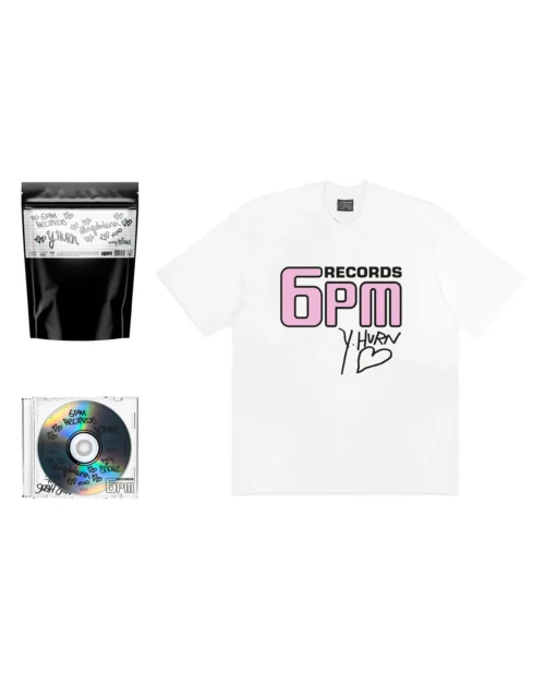 6PM RECORDS X Yung Hurn MAGDALENA Bundle White(6pm Records X Yung Hurn Magdalena Bundle White)