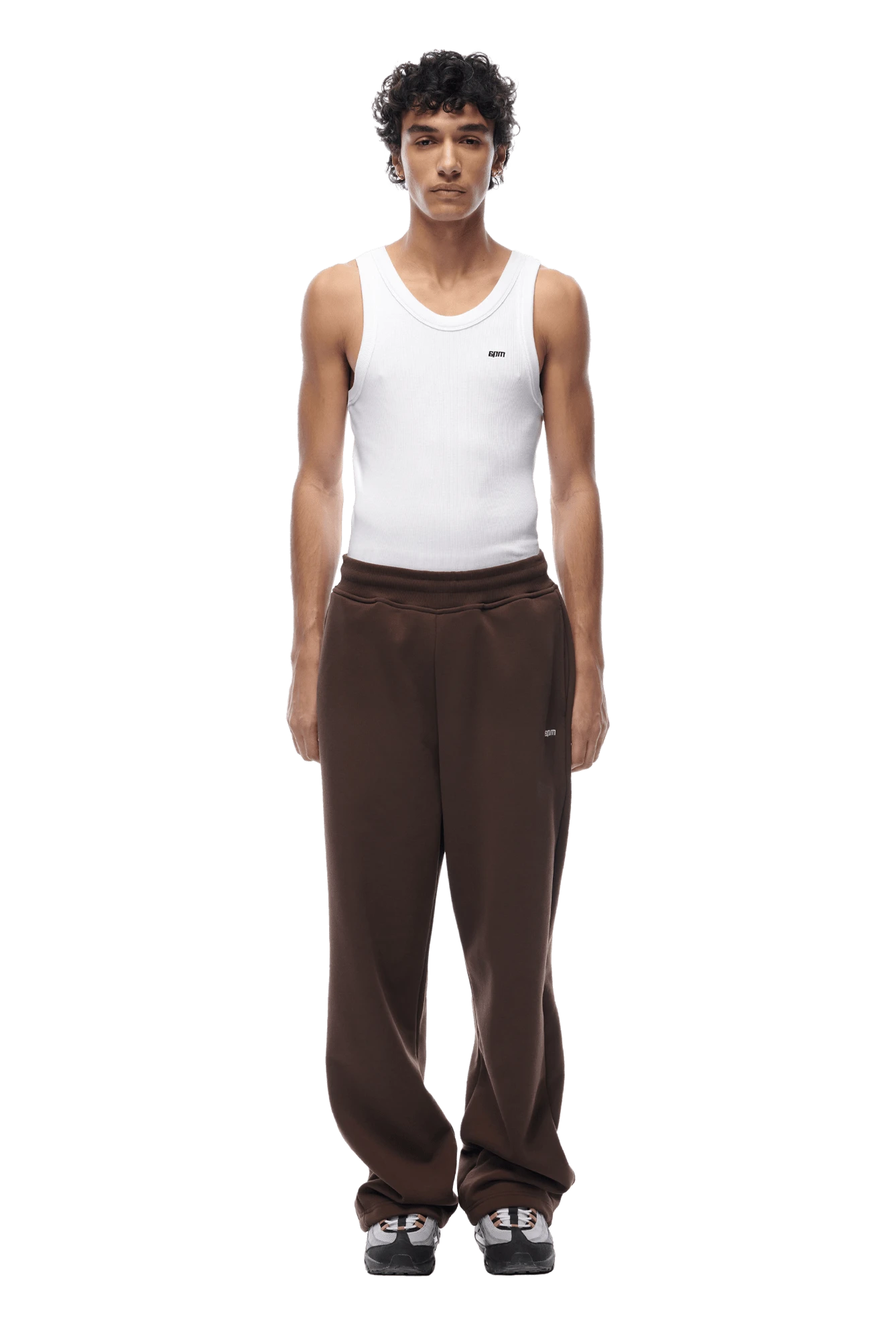 OPEN LEG JOGGER CHOCOLATE BROWN(23n05 2110 907 Swpol) 2 OPEN LEG JOGGER CHOCOLATE BROWN(23n05 2110 907 Swpol) - Image 2